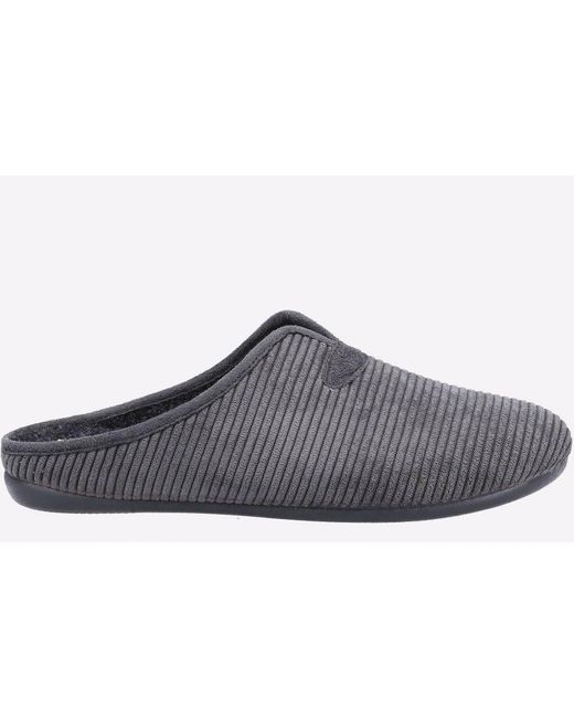 Cotswold Gray Blackbird Mule Slipper for men