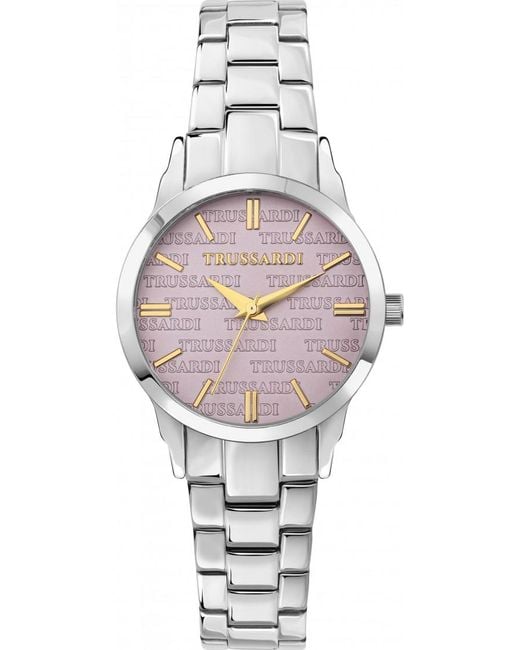 Trussardi Gray R2453141508 Ladies Watch