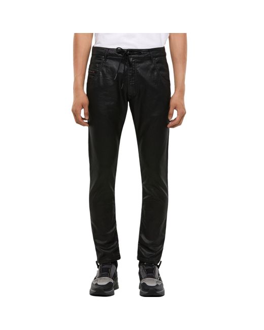 DIESEL Black Krooley Denim Jogg Jeans for men