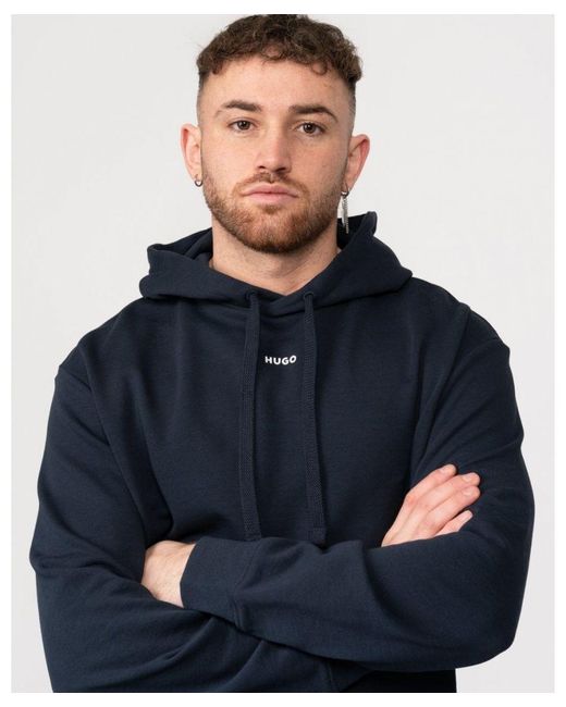 HUGO Blue Dapo Hoodie for men