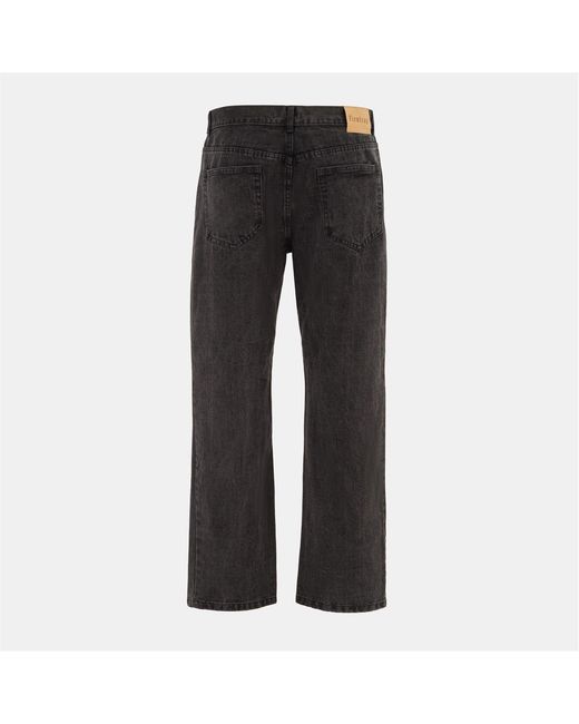 Firetrap Black Rf Jeans Senior for men