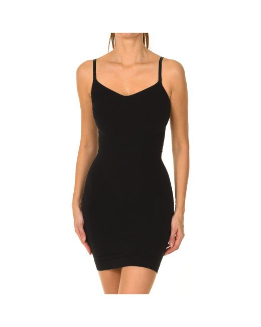 Intimidea Black Soto Dress With Removable Straps