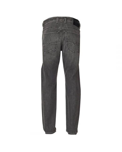 DIESEL Gray Krooley-Y-T Jogg Jeans Cotton for men