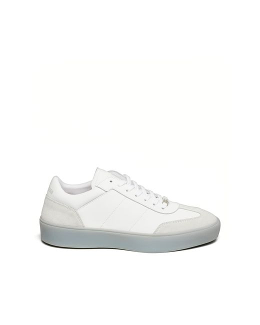 Steve Madden White Suede Lyonell 739 Sneakers for men