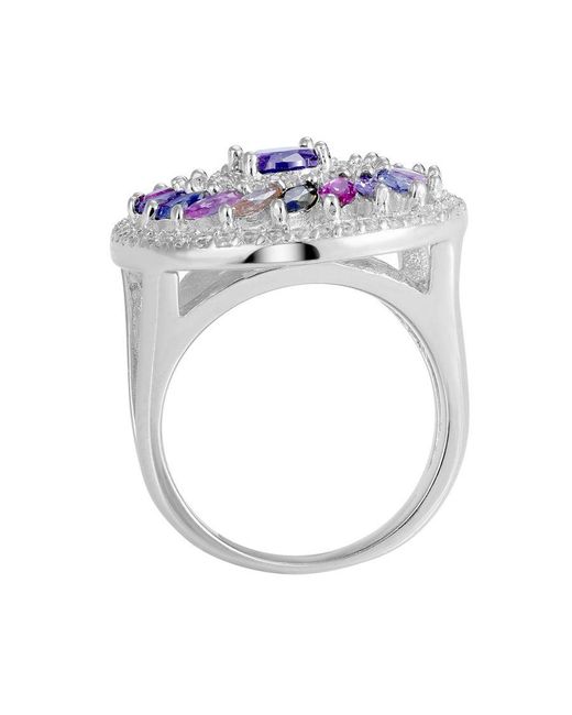 Orphelia Metallic 925 Sterling Ring