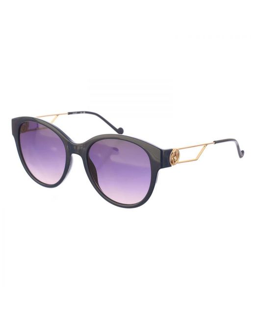 Liu Jo Purple Acetate Sunglasses With Oval Shape Lj762Sr