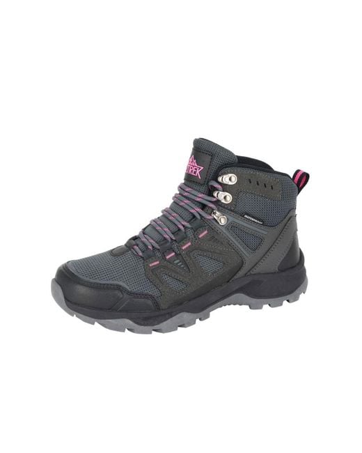 Aztrek Black Snowdon Waterproof Trail Boots