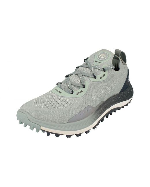 Under Armour Gray Charged Curry Sl Trainers for men