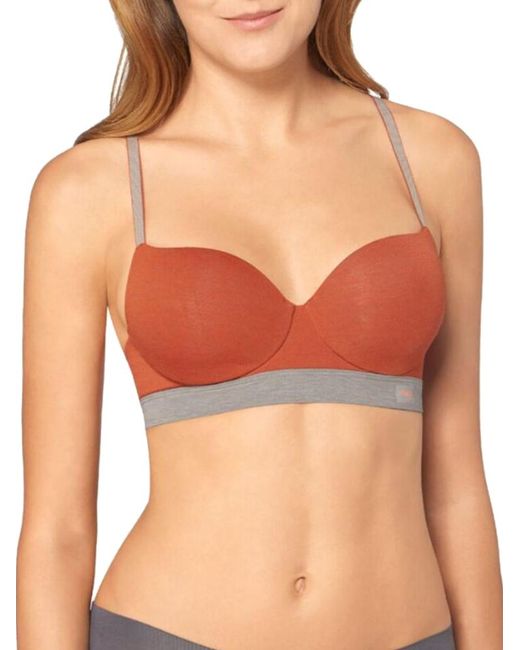 Sloggi Orange Move Flow Padded Sports Bra