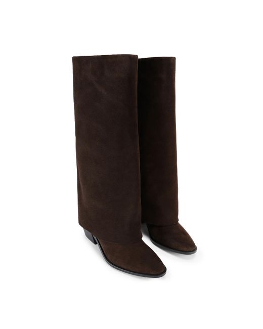 KG by Kurt Geiger Brown Suede Telling2 Boots