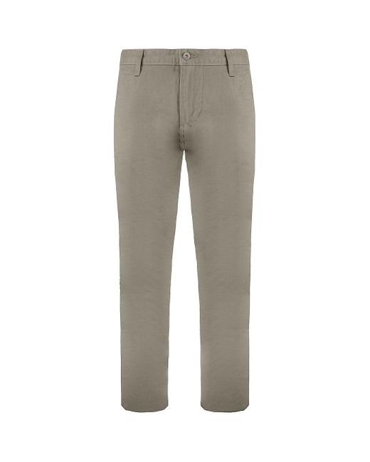 Dockers Gray Slim Tapered Leg Chino Trousers for men