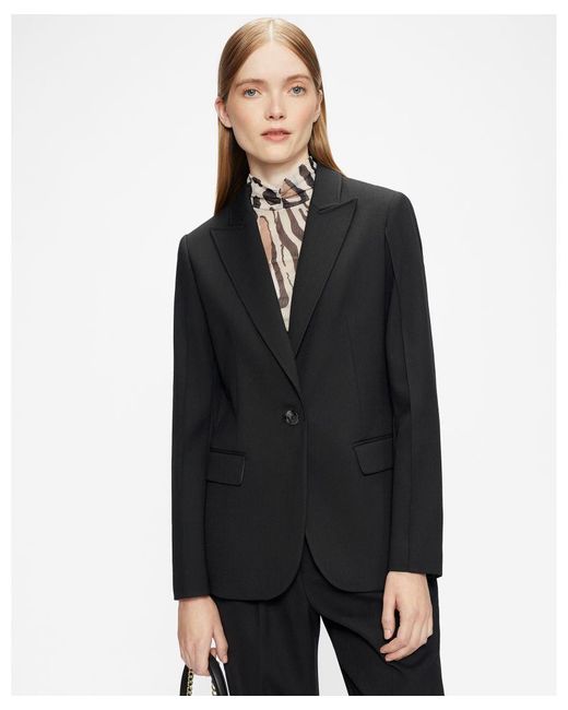Ted Baker Black Popiey Tailored Single Breasted Jacket