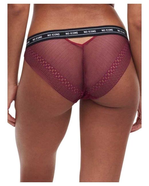 Chantelle Red No Icons Brief