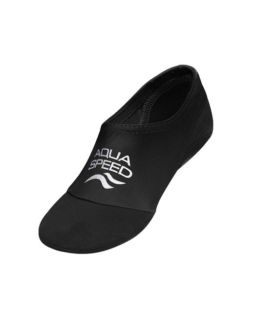 Aqua-Speed Black Ladies Swimming Socks for men