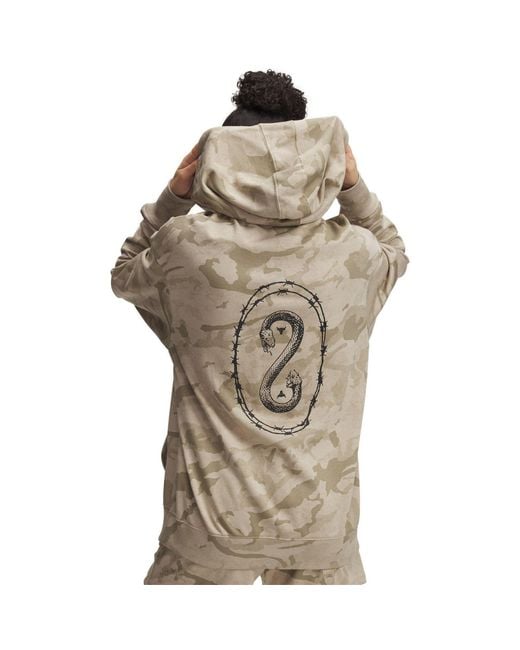 Under Armour Brown Pjt Rck Terry Ful