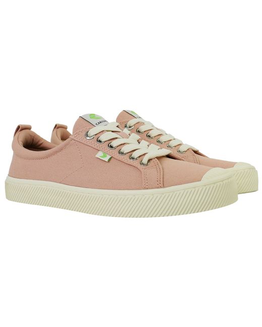 CARIUMA Pink Oca Low Plimsolls