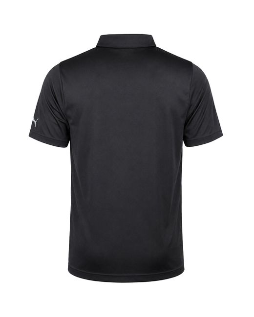PUMA Black Icon Golf Polo Shirt for men