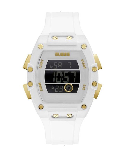 Guess White Gw0340G1 Phoenix Watch for men