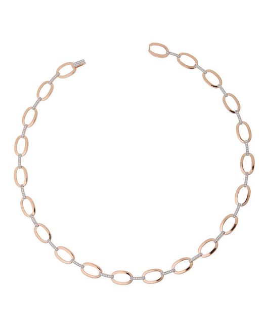 Orphelia Metallic 925 Sterling Necklace