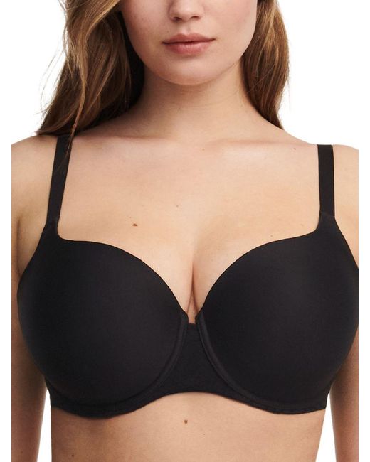 Chantelle Black Norah Covering T-Shirt Bra