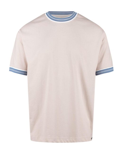 Luke 1977 Pink Cove Relax Fit T-Shirt for men