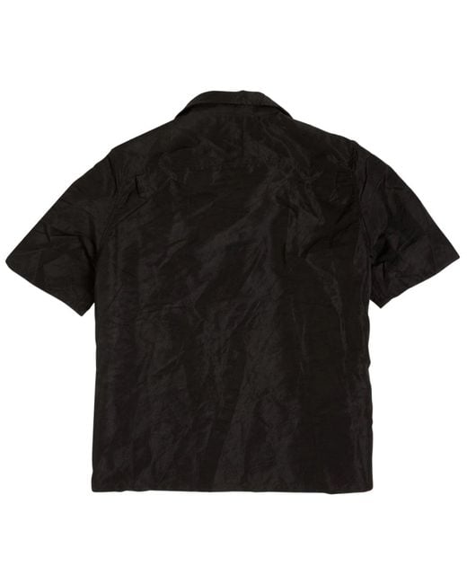 GALLERY DEPT. Black Gd Parker Shirt Top Cotton for men