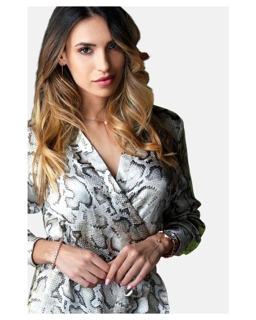 Orphelia Metallic 'Elodie' 925 Sterling Set: Chain + Bracelet + Earrings