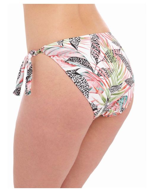 Fantasie White Tobago Tie Side Bikini Brief