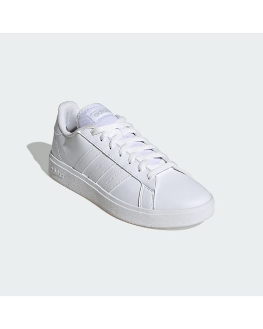Adidas White Grand Court Td Lifestyle Casual Shoes for men