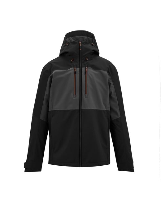 Regatta Black Maland Ii Waterproof Jacket (Ash/ for men