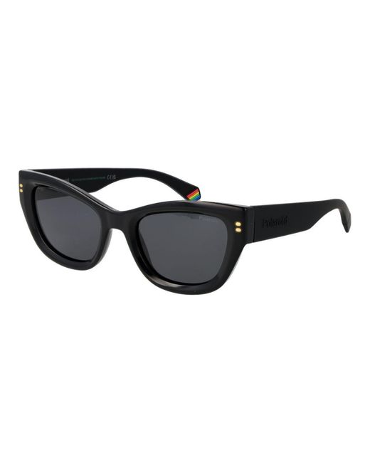 Polaroid Black Polycarbonate Sunglasses