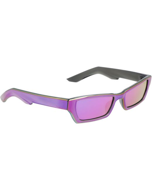 Nike Purple Accessories Boost Rectangle Sunglasses for men