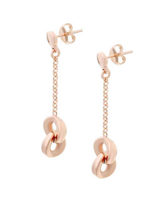 Orphelia Metallic 'Zelda' 925 Sterling Drop Earrings