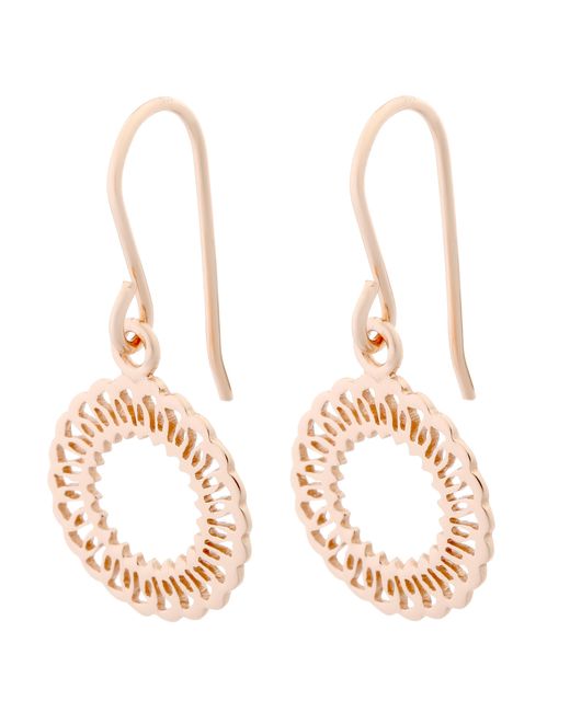 Orphelia Metallic 'Amada' 925 Sterling Drop Earrings