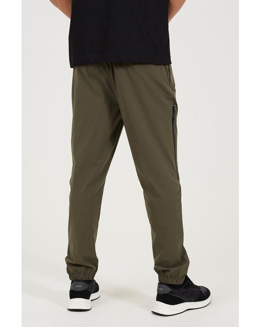 Brave Soul Black Elasticated Swimshorts for men
