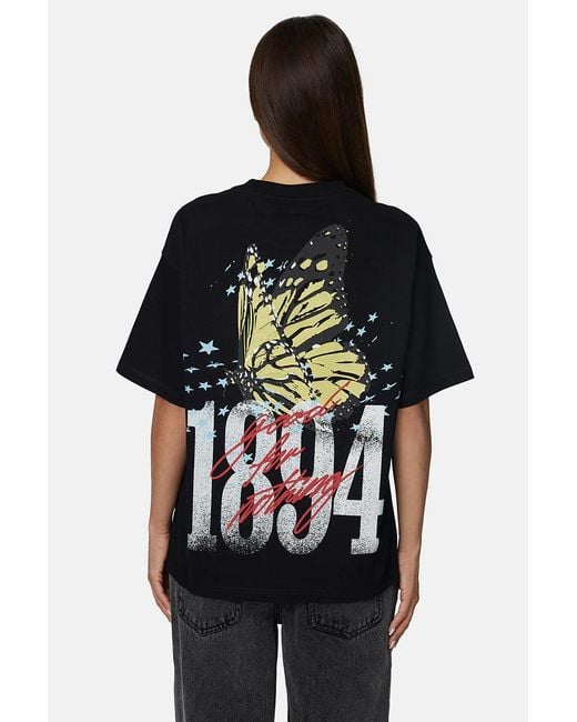 Good For Nothing Black Relaxed Fit Graphic Tee