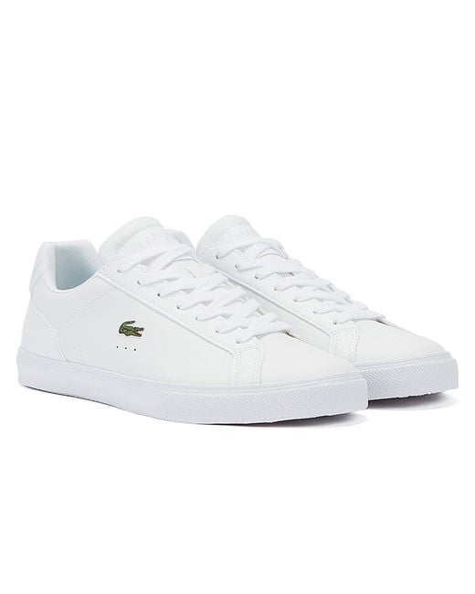 Lacoste White Lerond Pro Bl 123 1 Cma Trainers for men
