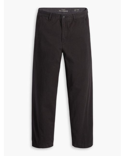 Levi's Black Levi's Meteorite Authentic Twill Loose Chino for men