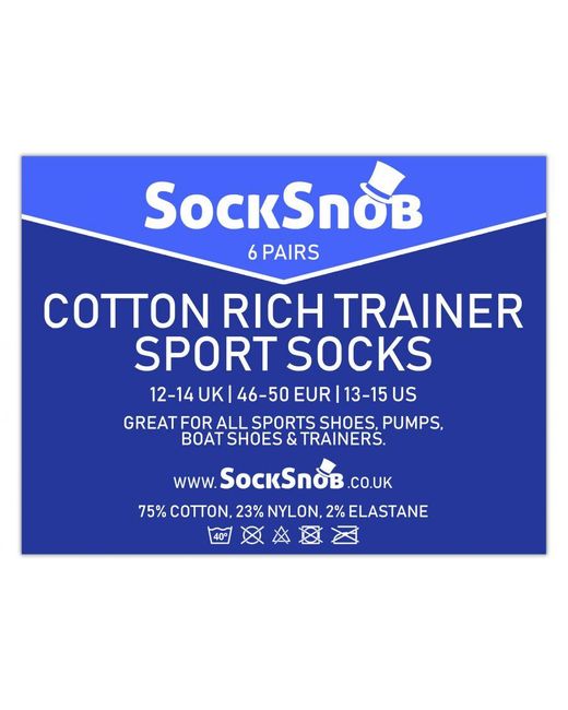 Sock Snob Gray 6 Pack Cotton Low Cut Quarter Gym Trainer Socks for men