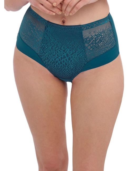 Fantasie Blue Envisage High Waisted Brief