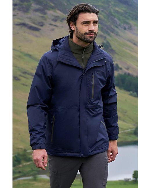 Mountain Warehouse Blue 'Bracken' 3 for men