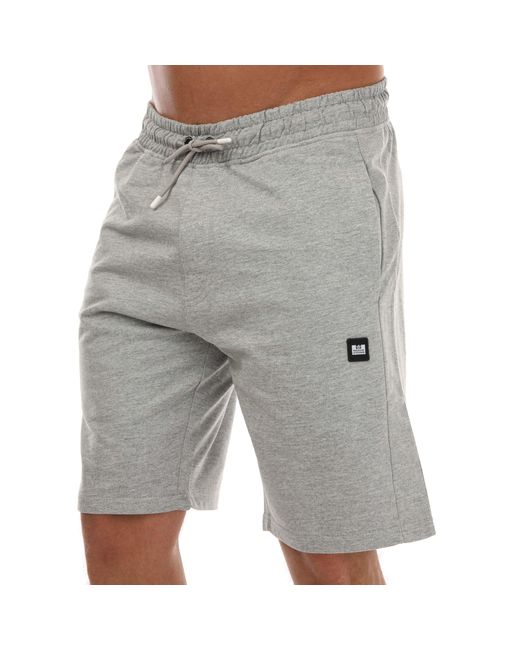 Weekend Offender Gray Scandium Jog Shorts for men