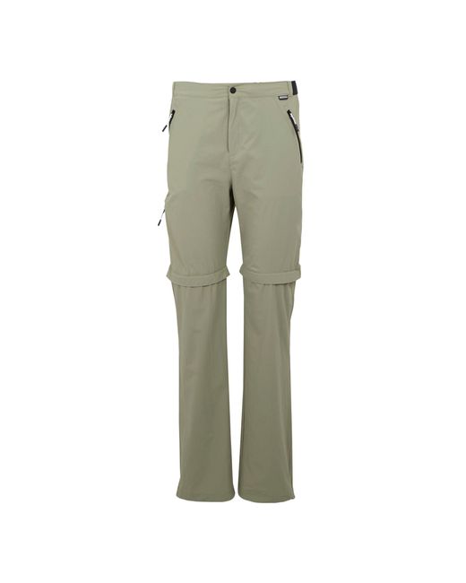 Regatta Green Travel Light Zip-Off Trousers (Golden) for men