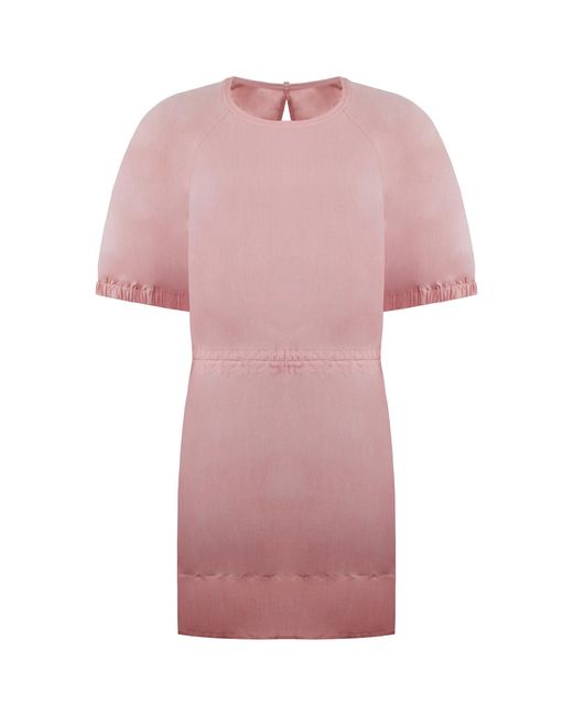Sweaty Betty Pink Loren Poplin Mini Dress Lyocell