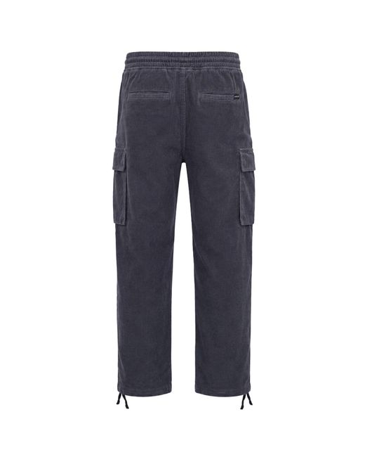 Nicce London Blue Line Cord Pants for men