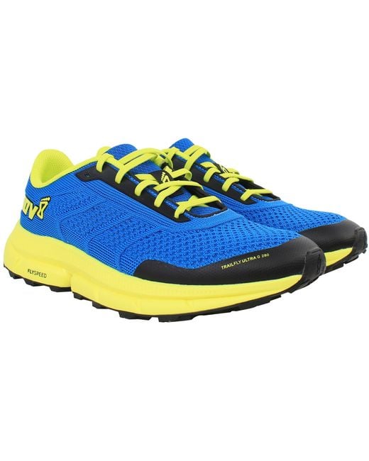 Inov-8 Blue Trailfly Ultra G 280 Running Shoes for men