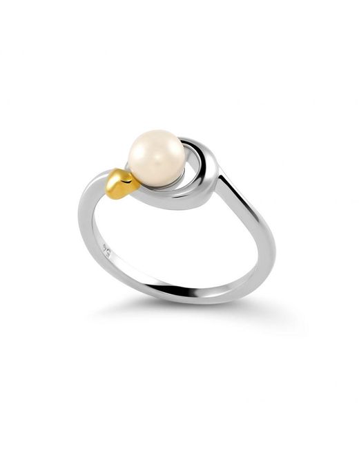 Orphelia Metallic 'Mathilde' 925 Sterling Ring