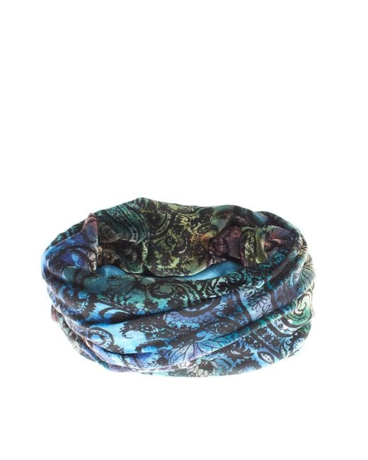 Buff Blue Lifestyle 93100 Casual Twisted Knit Collar