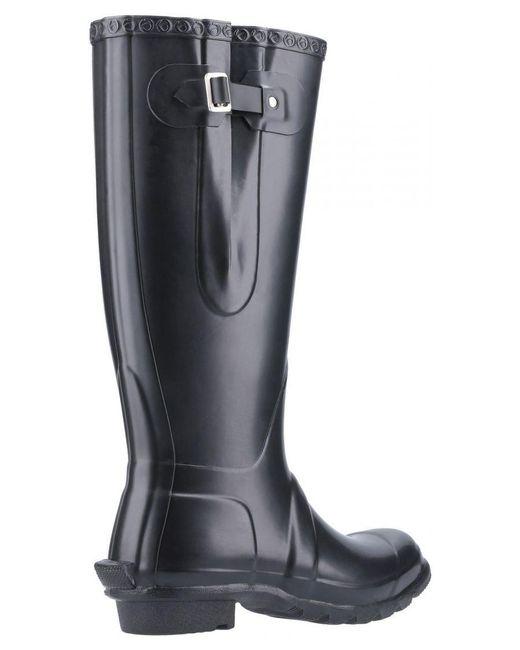 Cotswold Black Windsor Tall Wellington Boot