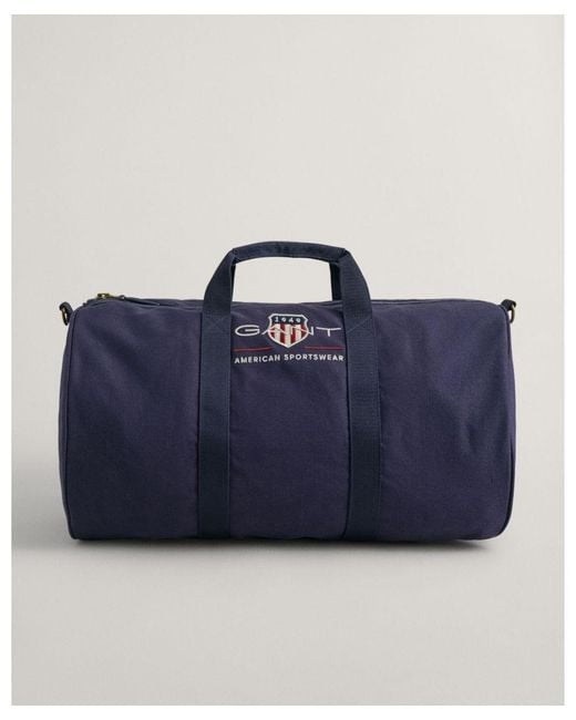 Gant Blue Archive Shield Duffle Bag